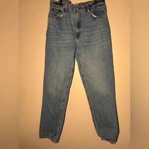 Abercrombie and fitch the 90s straight jeans ultra high rise size 32